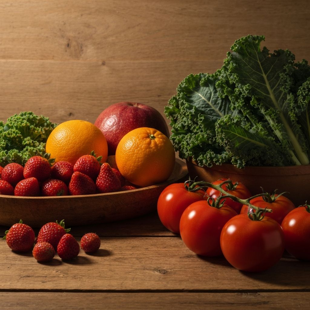 Saisonal verfügbare Produkte